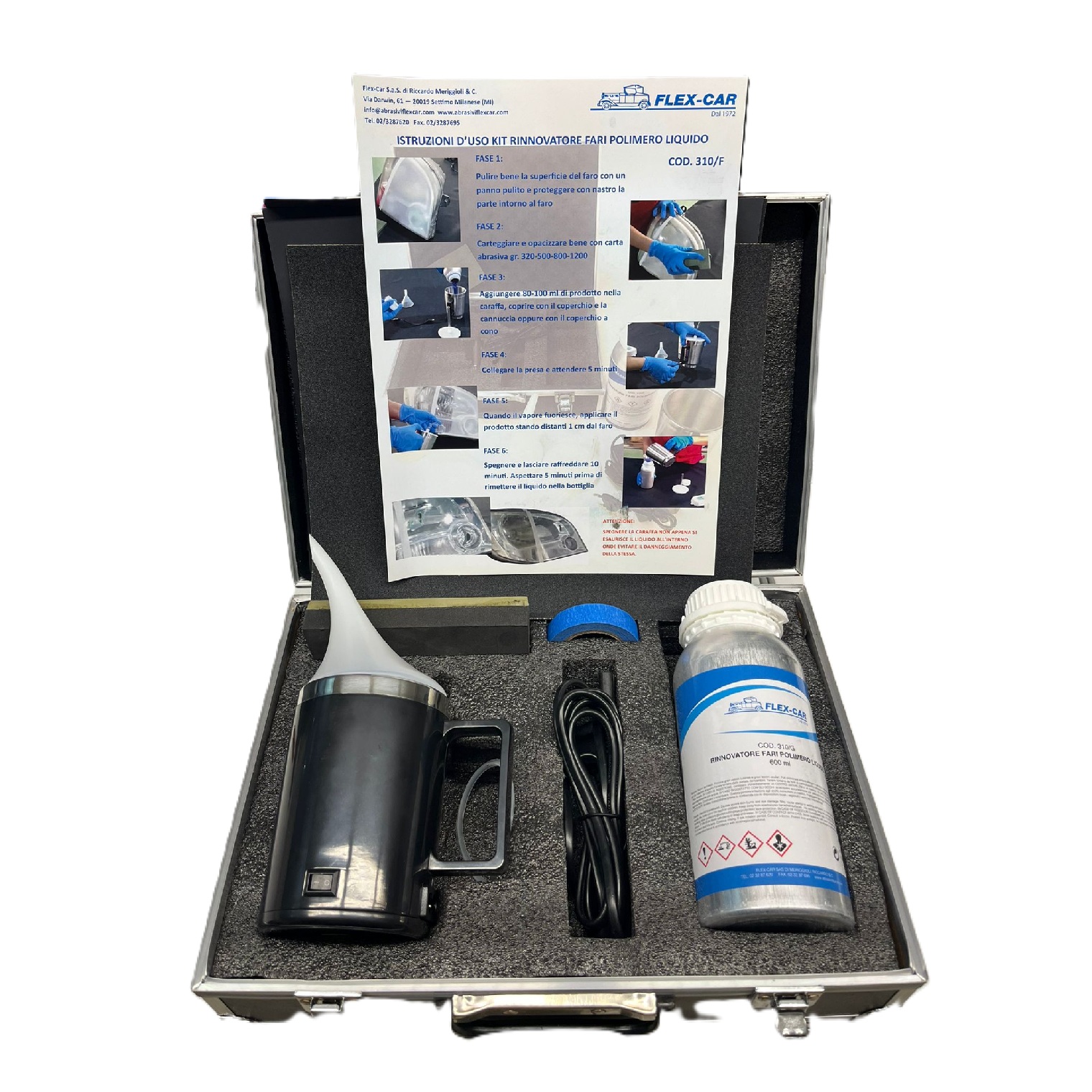 KIT RINNOVA FARI POLIMERO